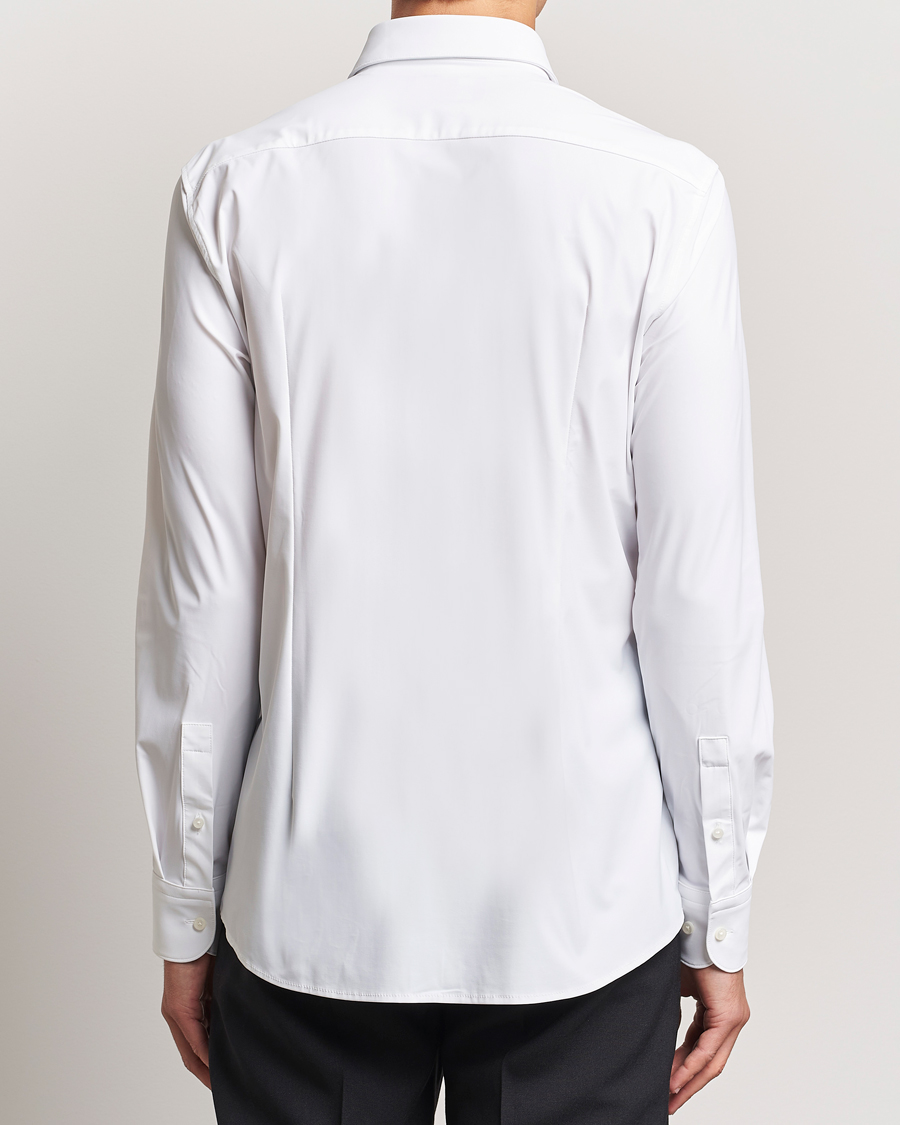 Men | Shirts | BOSS BLACK | Hank 4-Way Stretch Shirt White