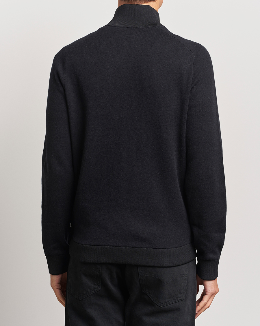 Men | Coats & Jackets | BOSS BLACK | Esfero Hybrid Full Zip Black