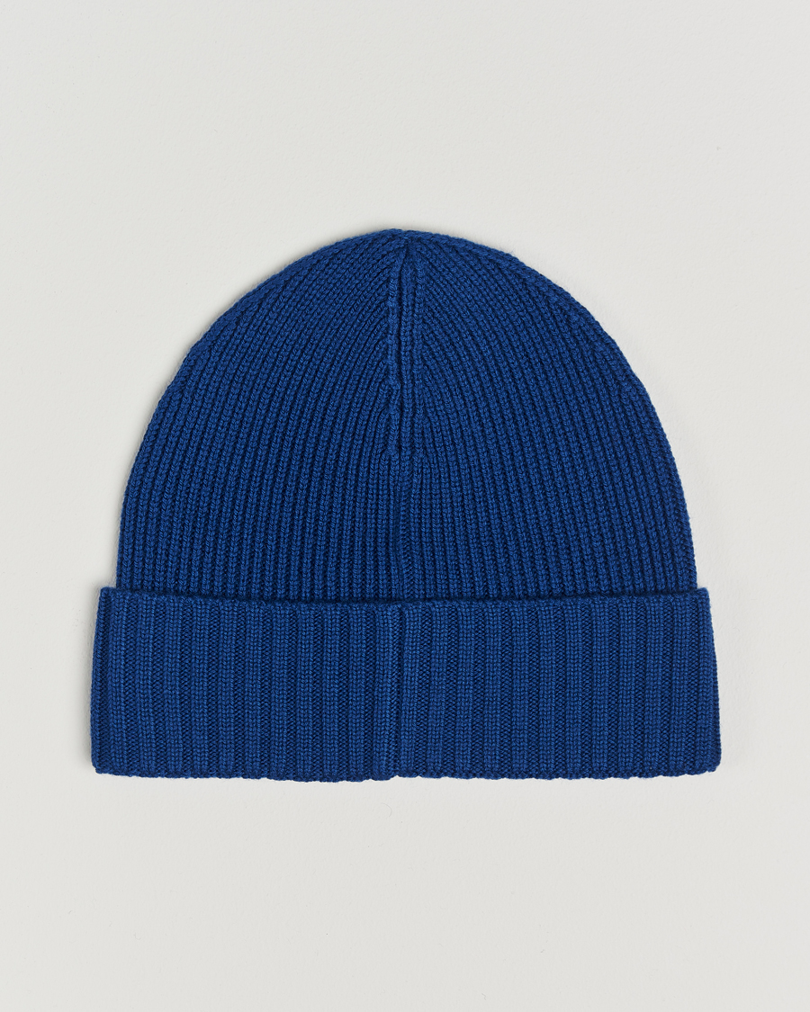 Men | BOSS BLACK Fati Wool Beanie Open Blue | BOSS BLACK | Fati Wool Beanie Open Blue