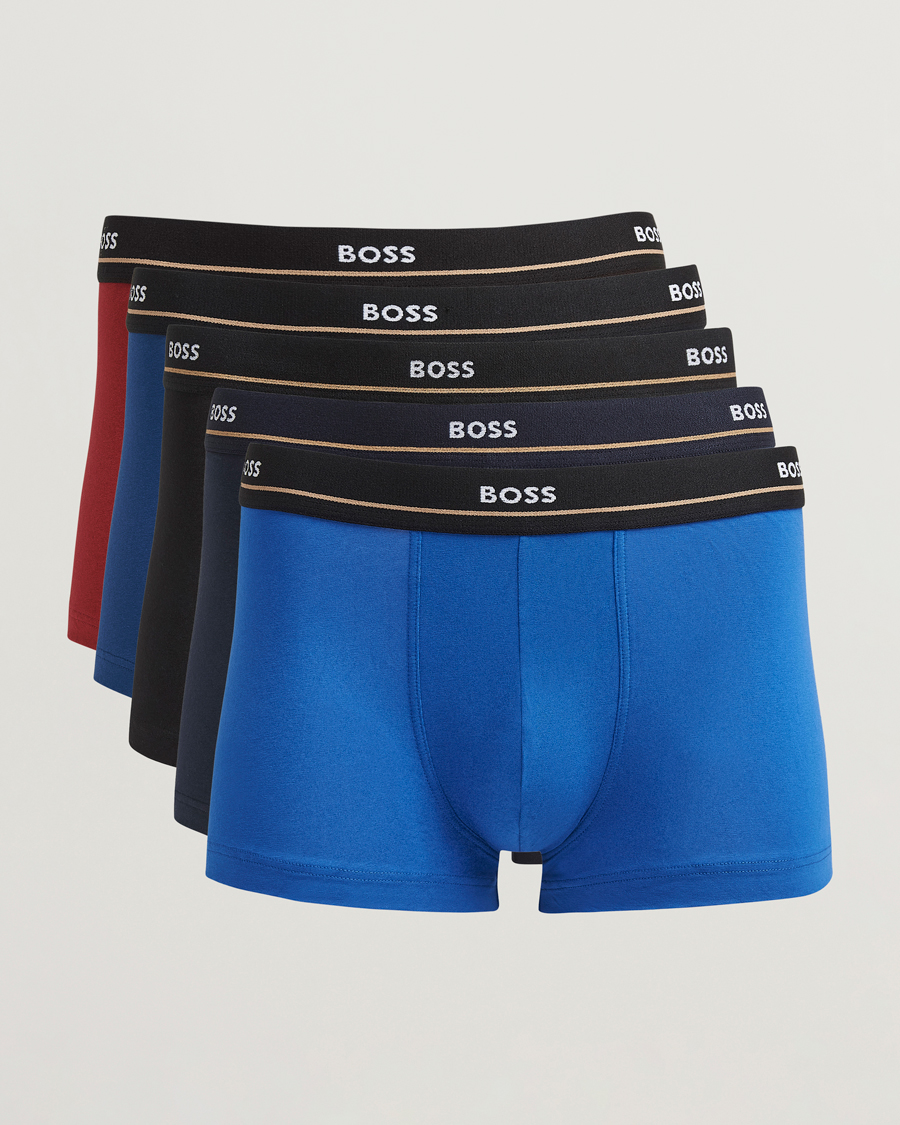 Men | Underwear & Socks | BOSS BLACK | 5-Pack Trunk Boxer Multi