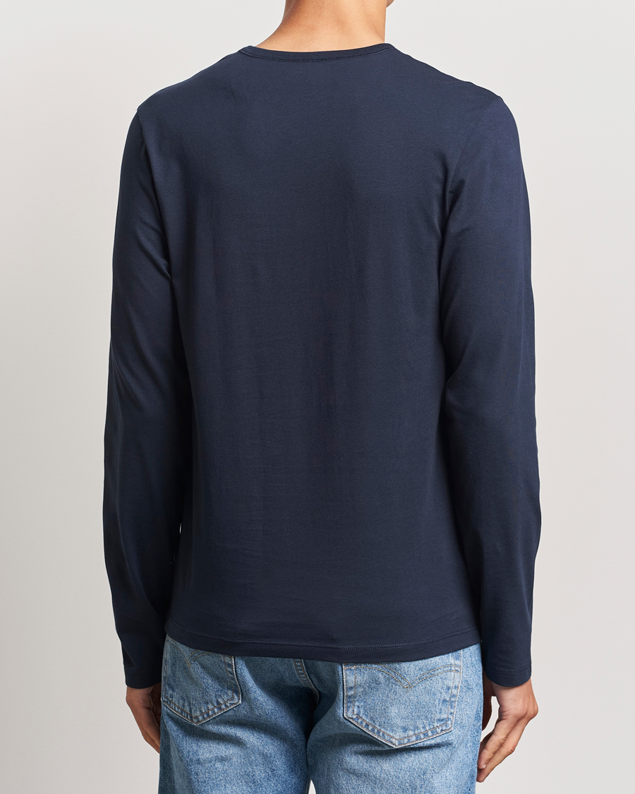 Men | T-Shirts | BOSS BLACK | 3-Pack Long Sleeve T-Shirt Navy/Green/Black