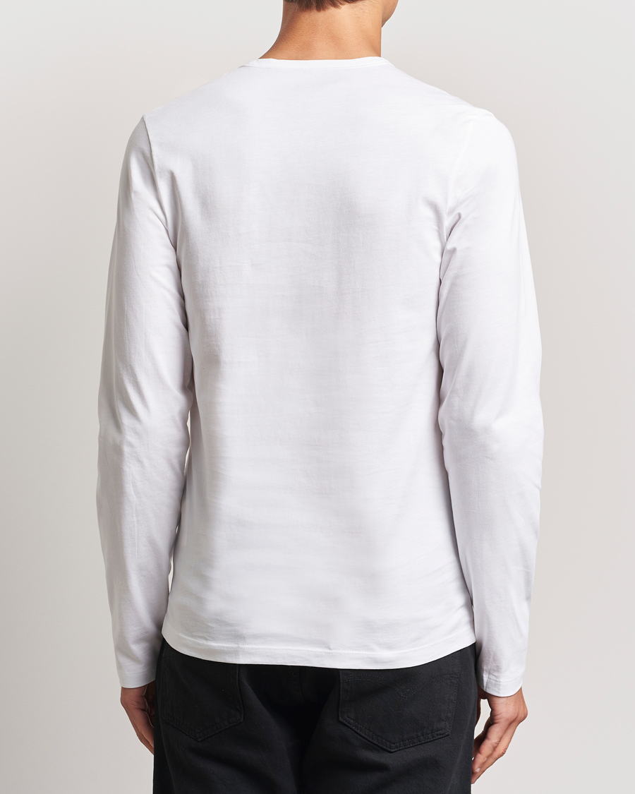 Men | T-Shirts | BOSS BLACK | 3-Pack Long Sleeve T-Shirt White/Navy/Black
