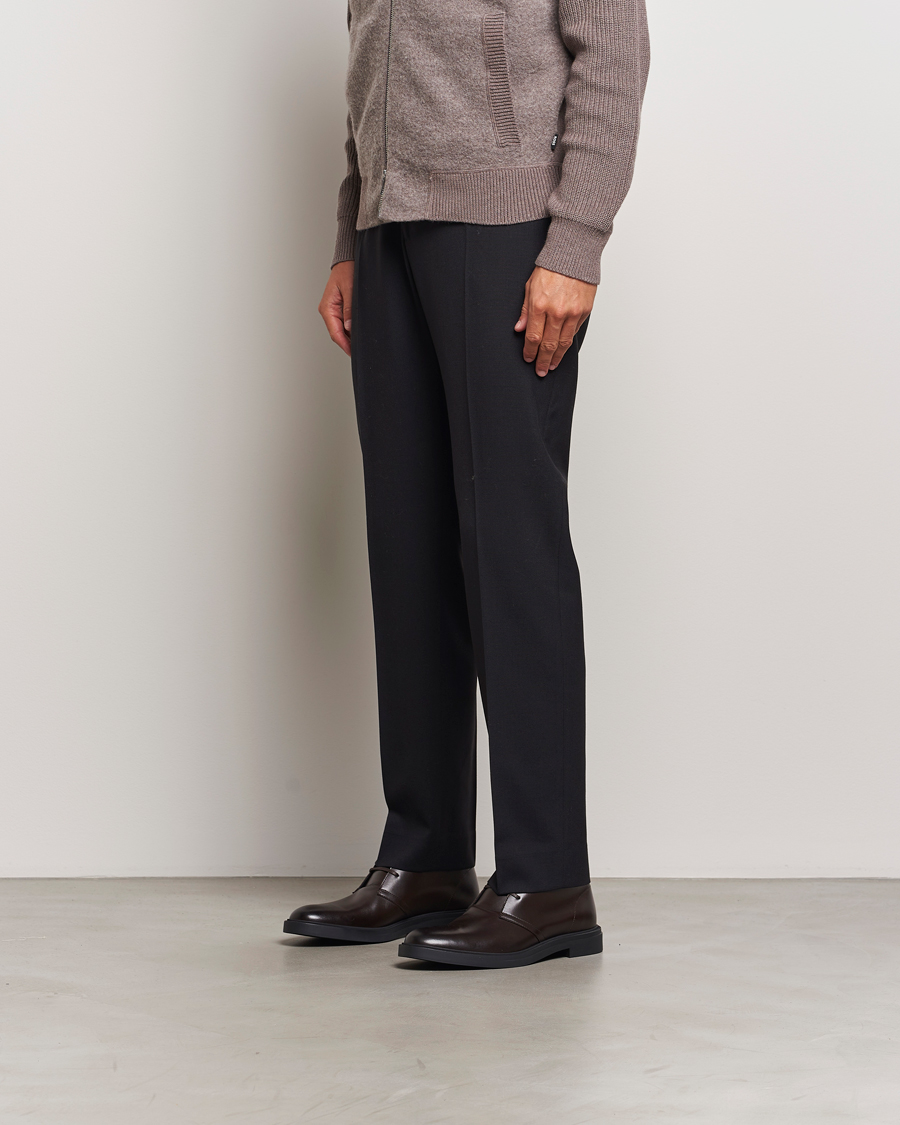Men | BOSS BLACK Calev Leather Chukka Boot Dark Brown | BOSS BLACK | Calev Leather Chukka Boot Dark Brown