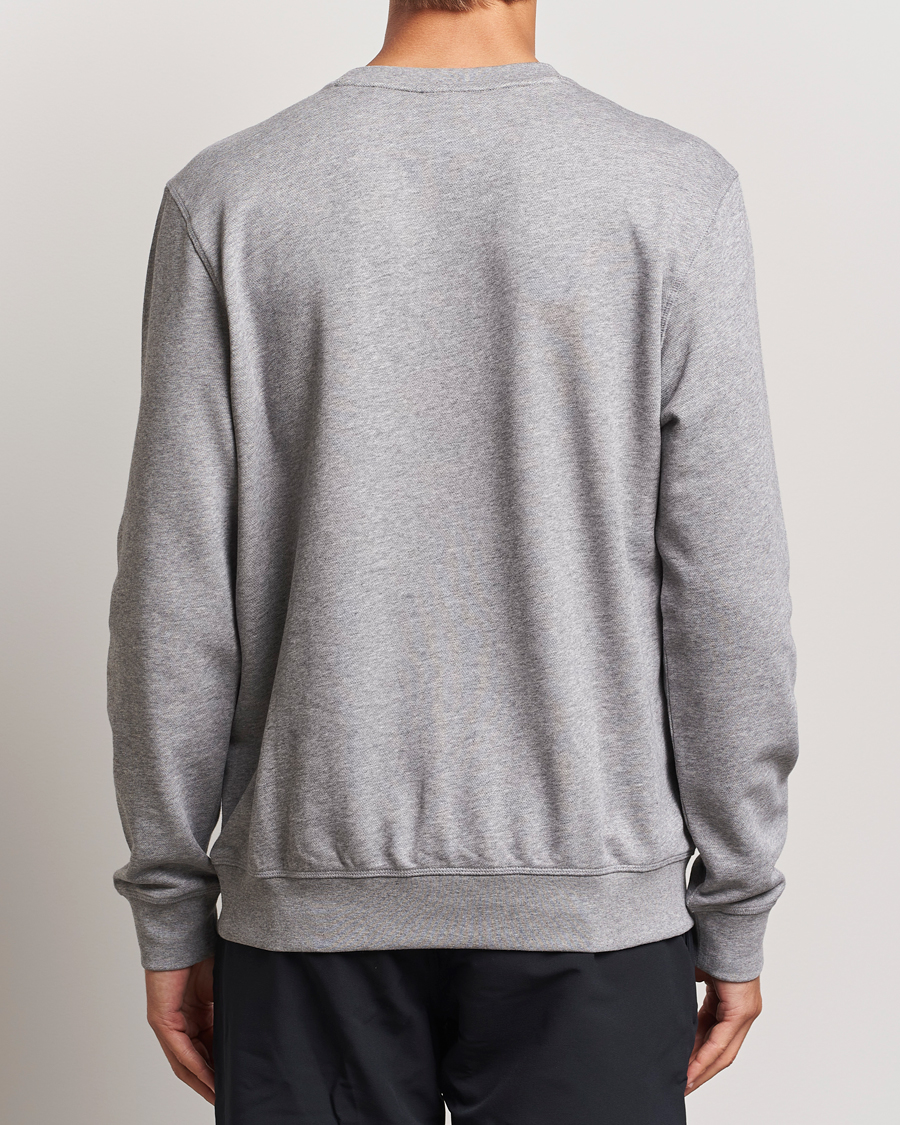 Men | Sweaters & Knitwear | BOSS ORANGE | Westart Logo Sweatshirt Light Grey
