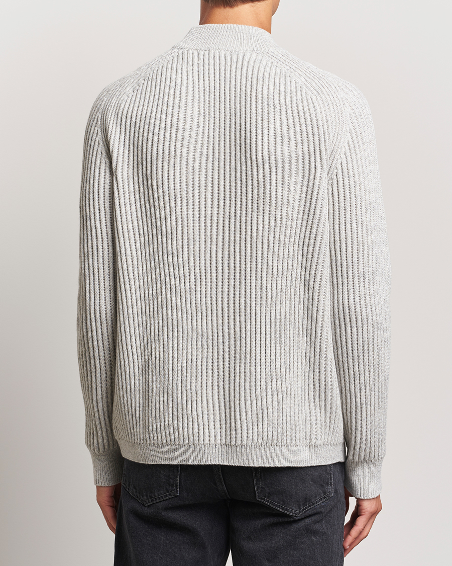 Men | Sweaters & Knitwear | BOSS ORANGE | Kearth Rib Knitted Polo Light Beige