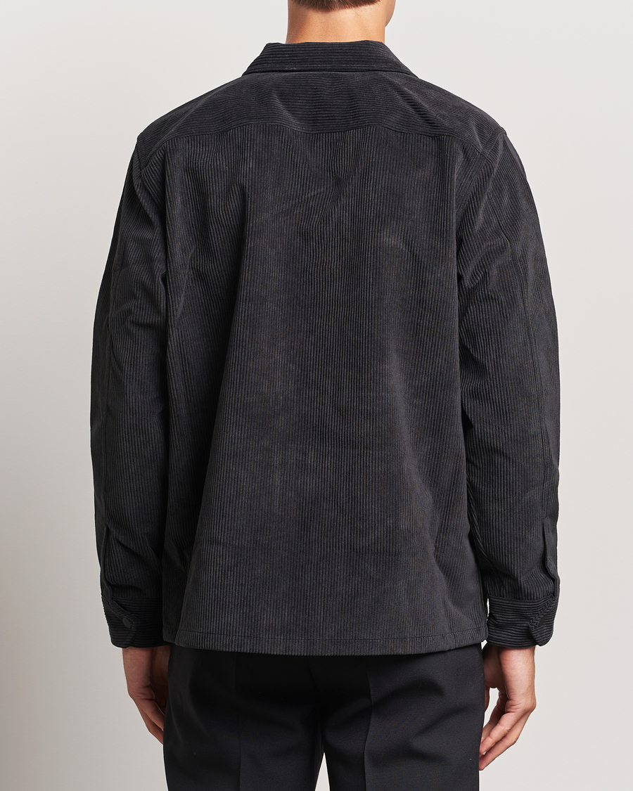 Men | Shirts | BOSS ORANGE | Lozzy Brushed Overshirt Black
