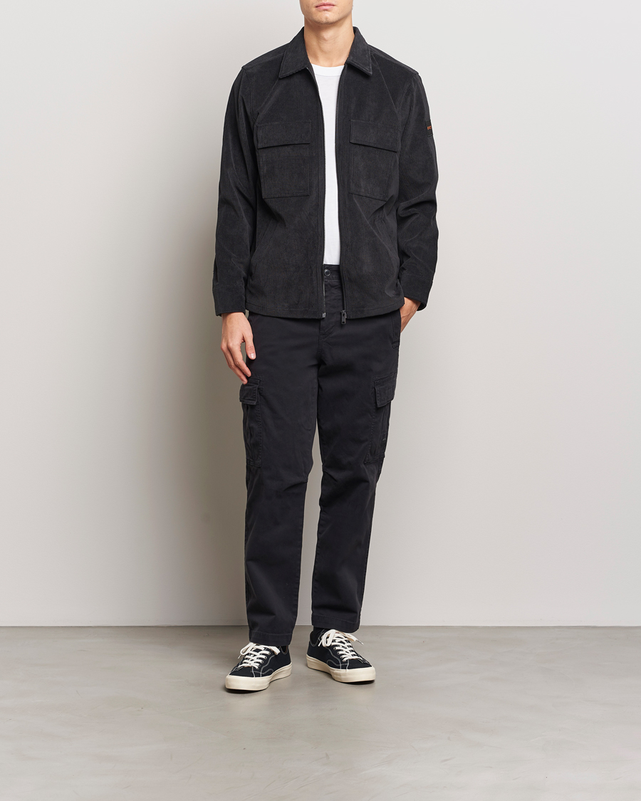 Men | Trousers | BOSS ORANGE | Sisla Cargo Pants Black