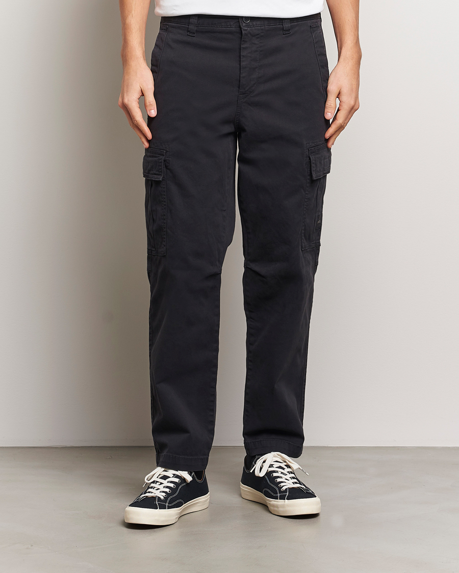 Men | Trousers | BOSS ORANGE | Sisla Cargo Pants Black
