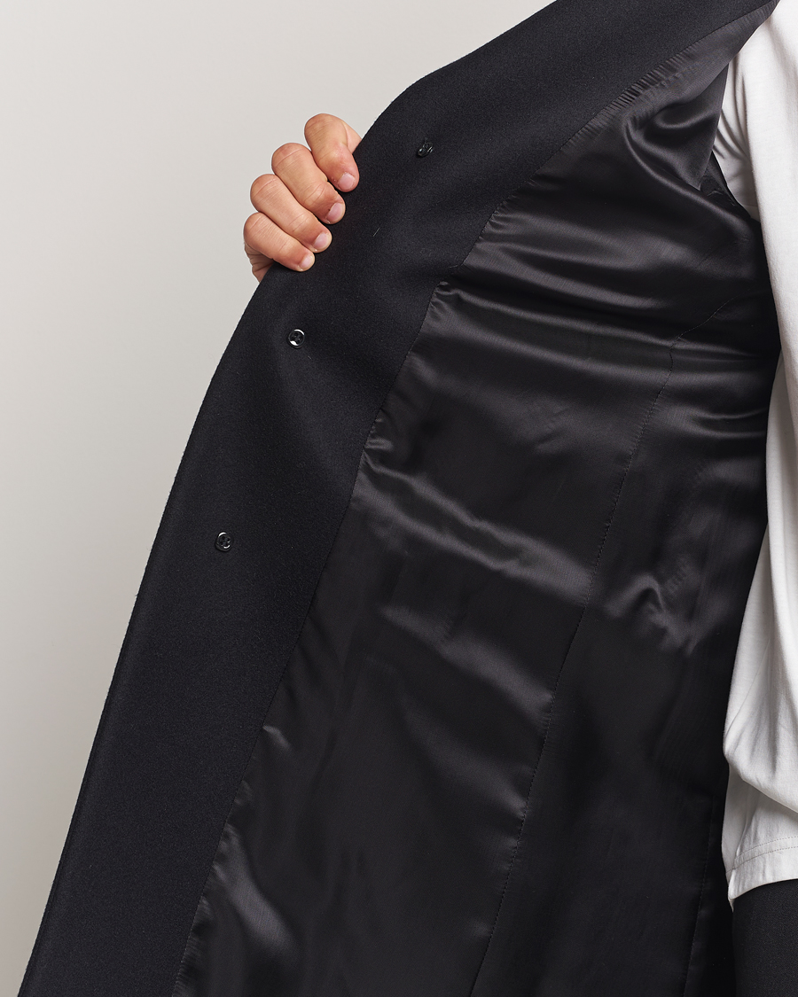 Men | Coats & Jackets | HUGO | Migor Wool Coat Black