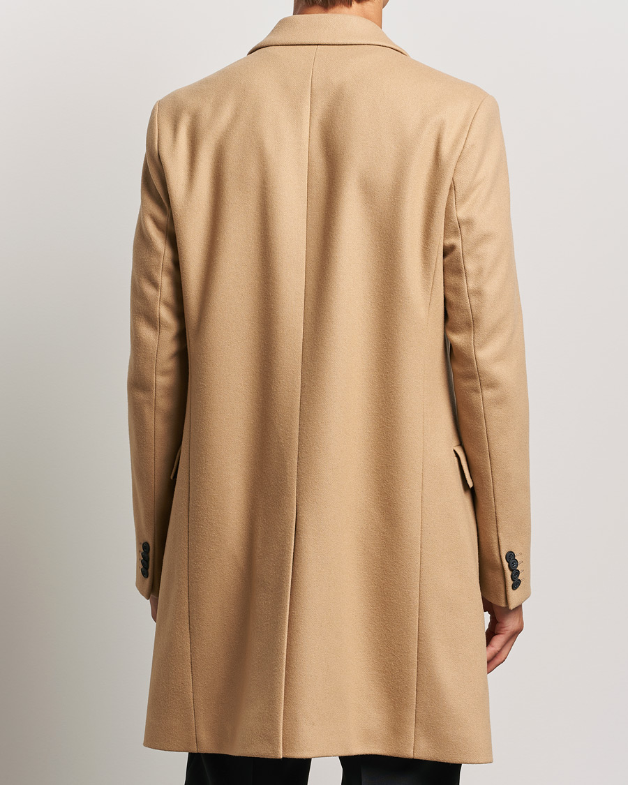 Men | Coats & Jackets | HUGO | Migor Wool Coat Medium Beige