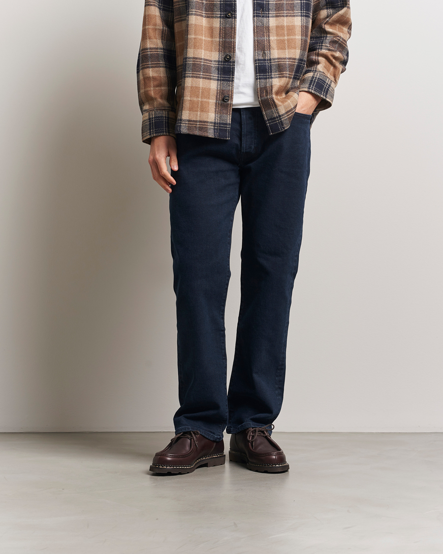 Men | Trousers | Jeanerica | CM002 Classic Jeans Blue Black