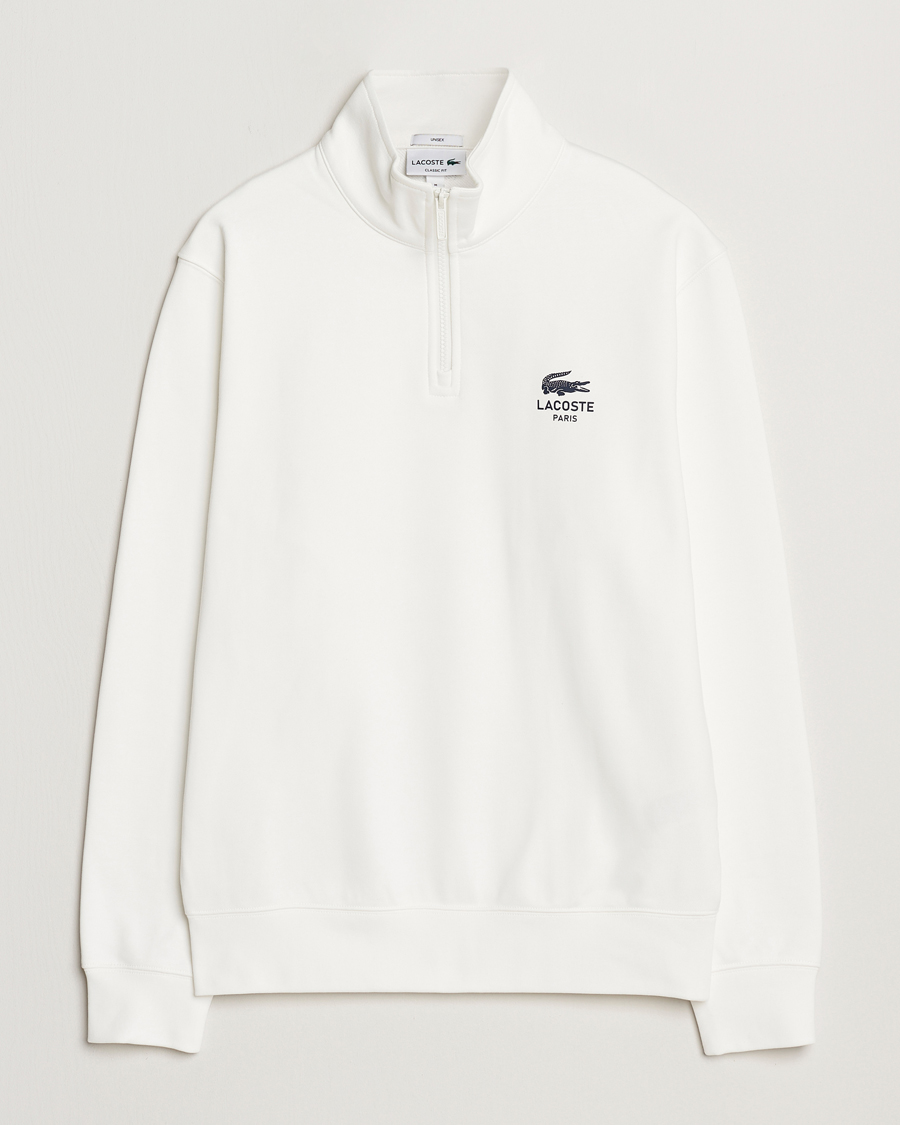Men | Sweaters & Knitwear | Lacoste | Paris Half Zip Sweatshirt Flour