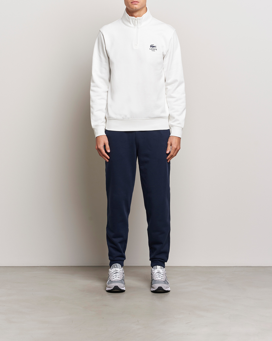 Men | Sweaters & Knitwear | Lacoste | Paris Half Zip Sweatshirt Flour