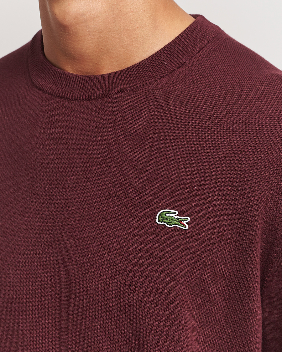 Men | Sweaters & Knitwear | Lacoste | Cotton Knitted Sweater Espresso