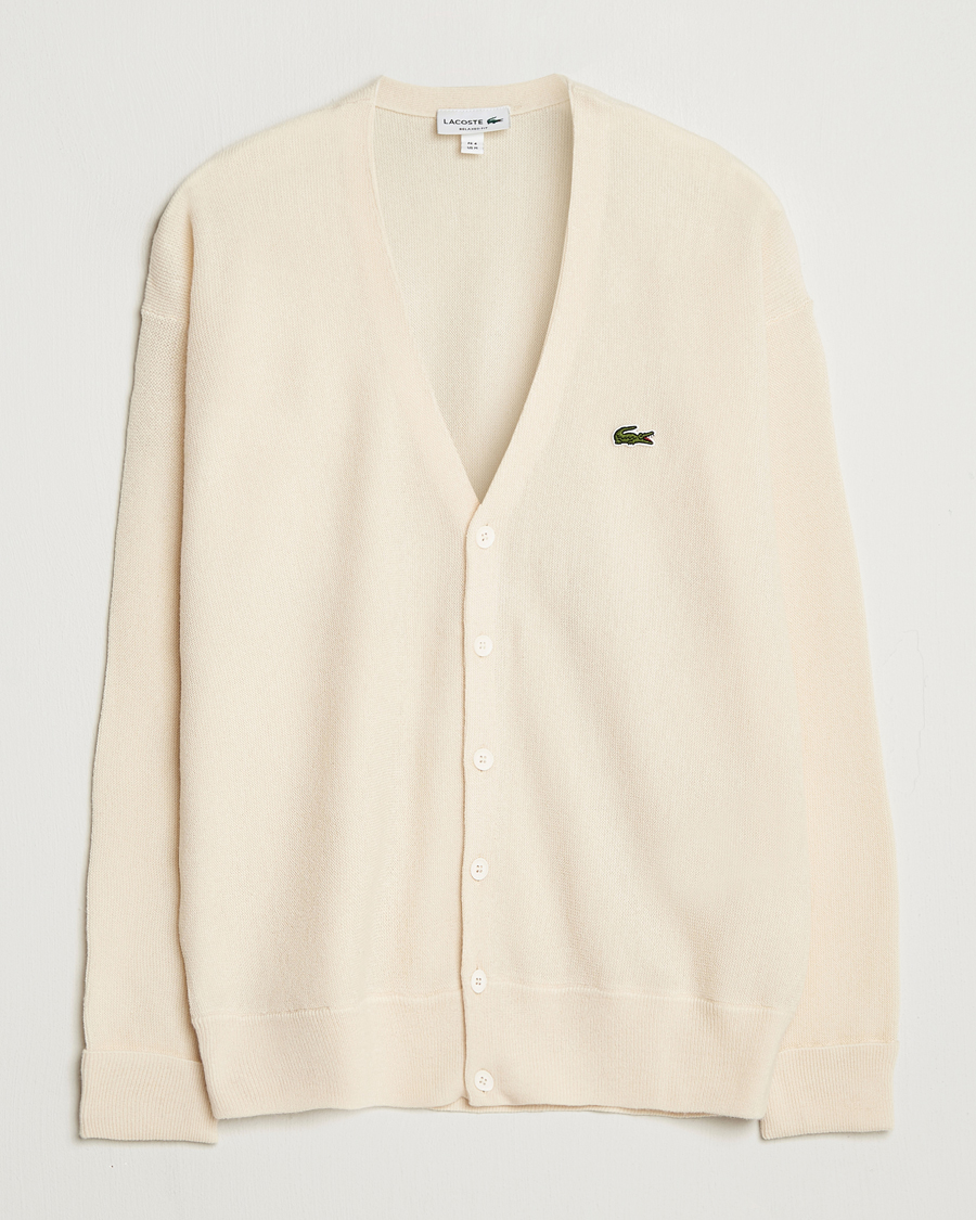 Men | Sweaters & Knitwear | Lacoste | Carded Wool Cardigan Lapland
