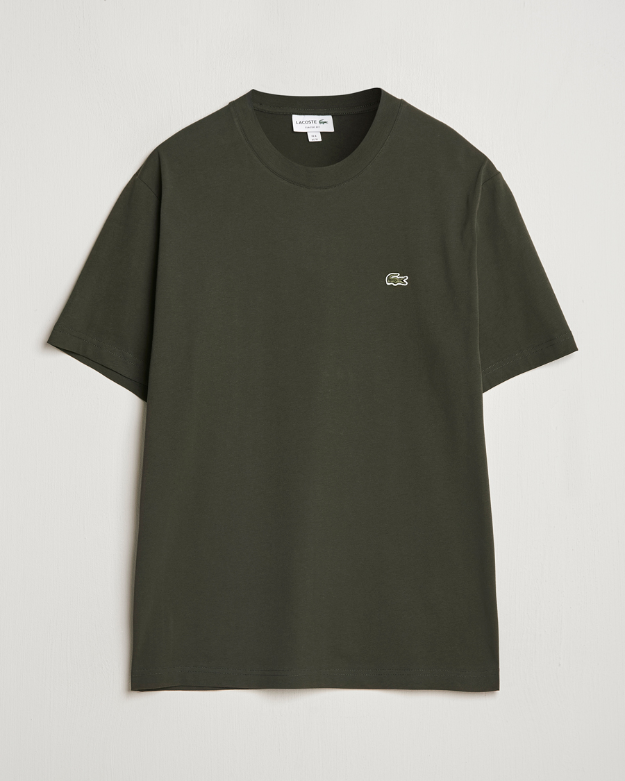 Men | T-Shirts | Lacoste | Crew Neck T-Shirt Sapwood