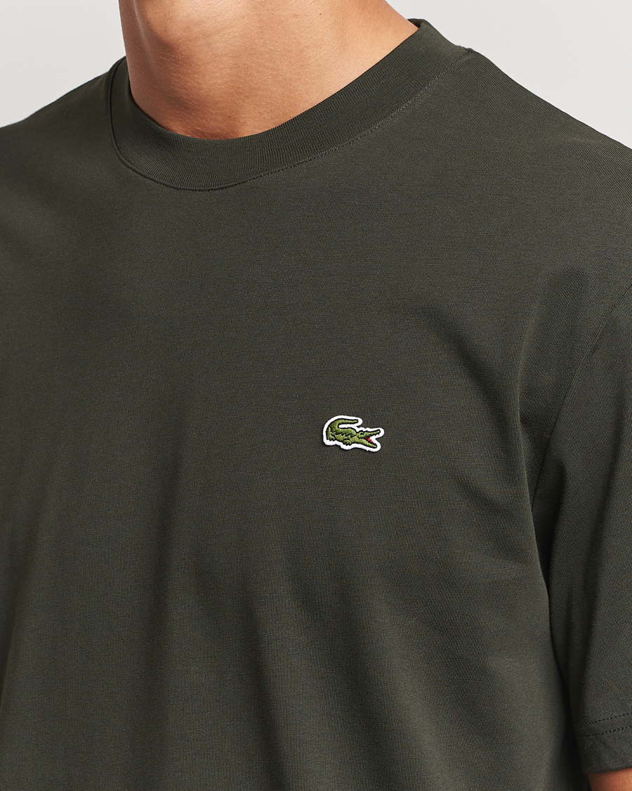 Men | T-Shirts | Lacoste | Crew Neck T-Shirt Sapwood