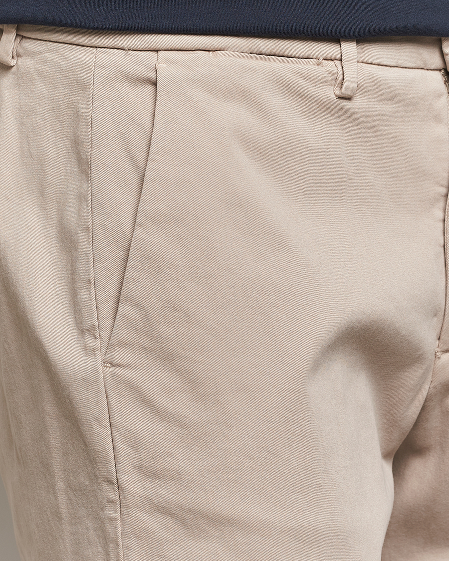 Men | Trousers | Briglia 1949 | Soho Tailored Easy Fit Chino Beige