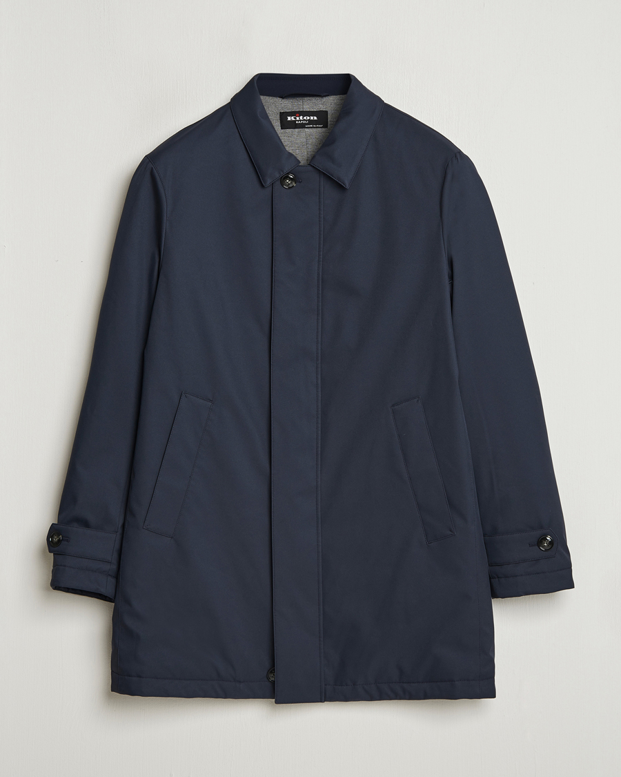 Men | Coats & Jackets | Kiton | Luxury Coat Navy
