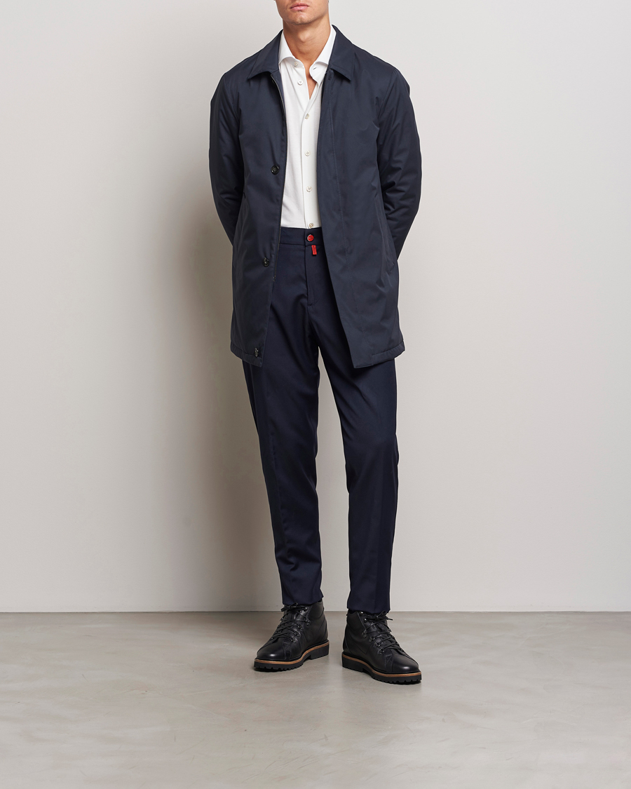 Men | Coats & Jackets | Kiton | Luxury Coat Navy