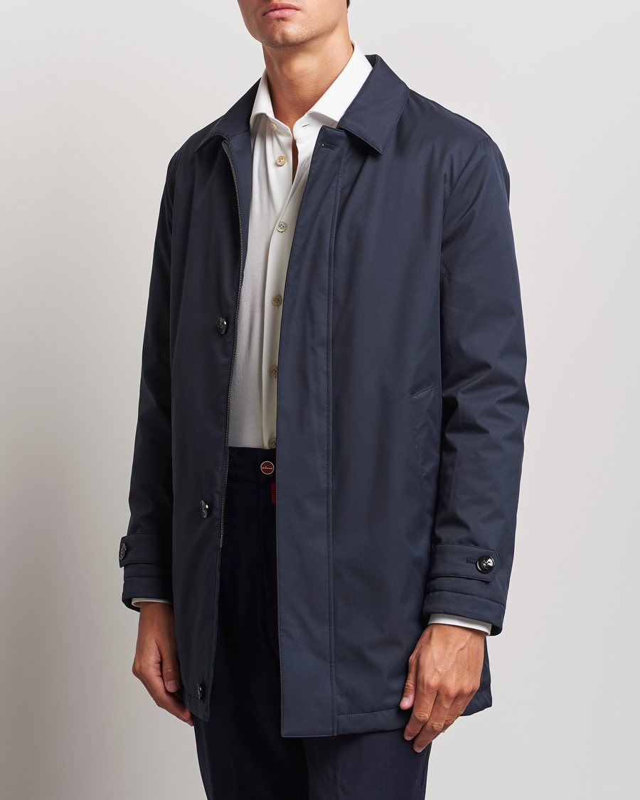 Men | Coats & Jackets | Kiton | Luxury Coat Navy