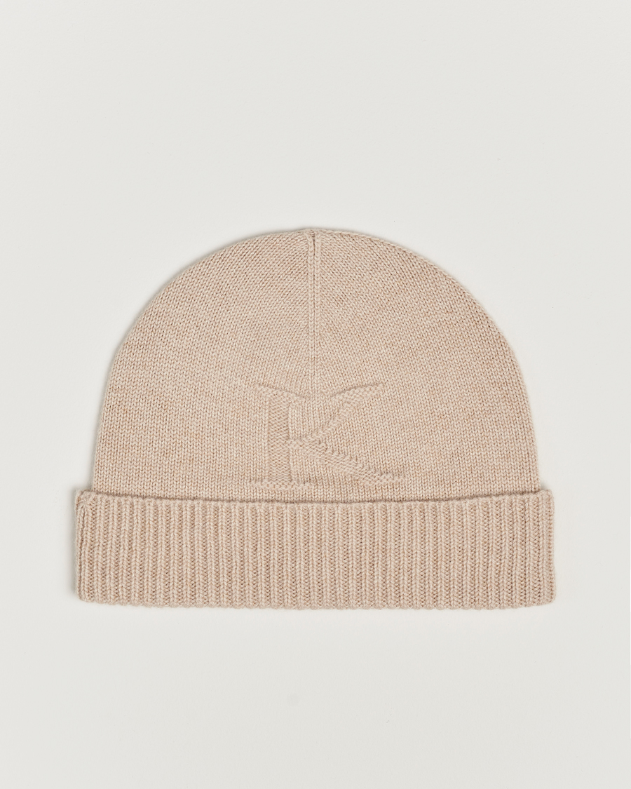 Men | Kiton Cashmere Beanie Beige | Kiton | Cashmere Beanie Beige