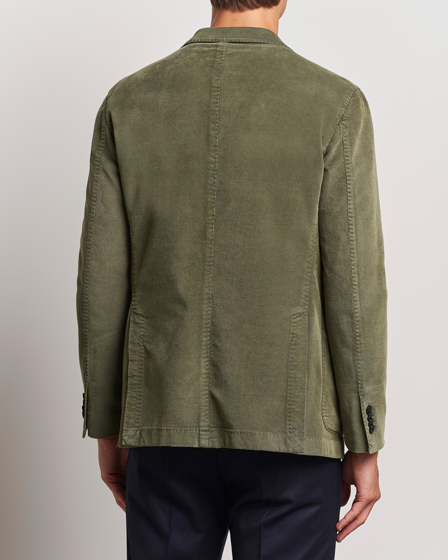 Men | Blazers | Boglioli | K Jacket Corduroy Blazer Dark Green