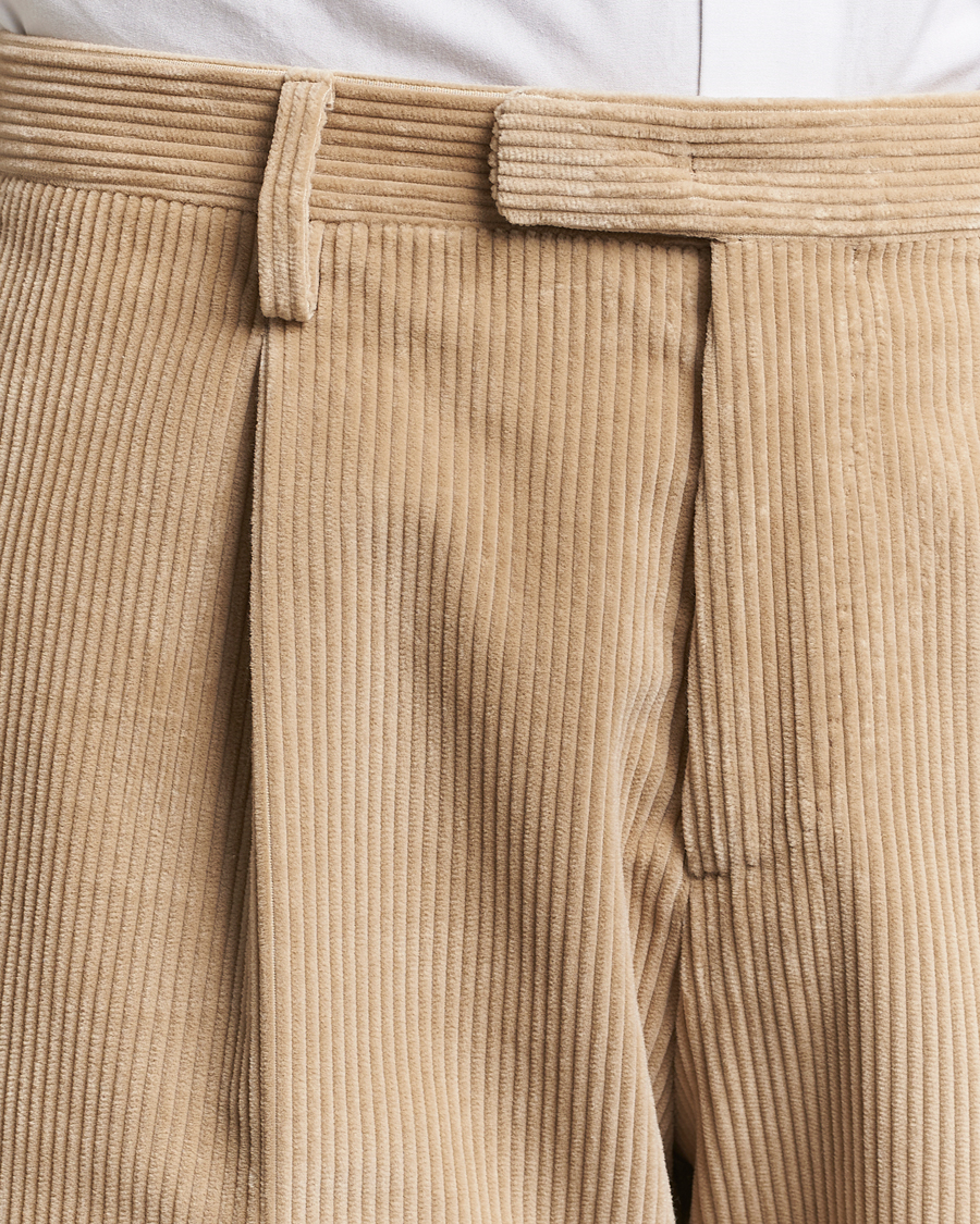Men | Suits | Boglioli | K Jacket Wale Corduroy Suit Beige