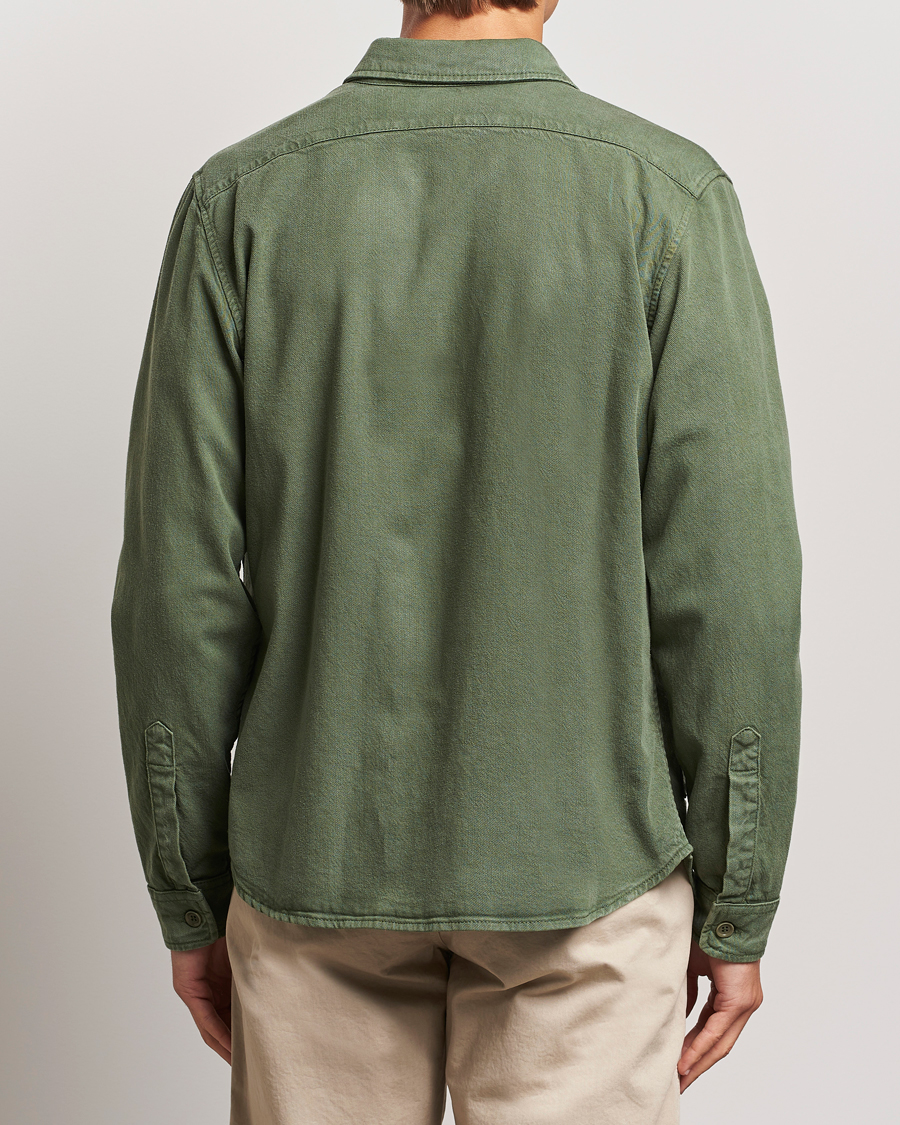 Men | Shirts | Aspesi | Cotton Utility Shirt Green