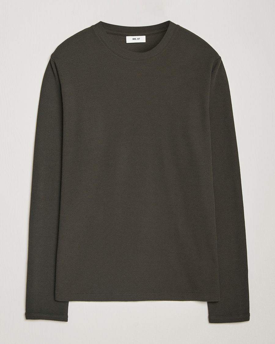 Men | Sweaters & Knitwear | NN07 | Clive Knitted Sweater Dark Army