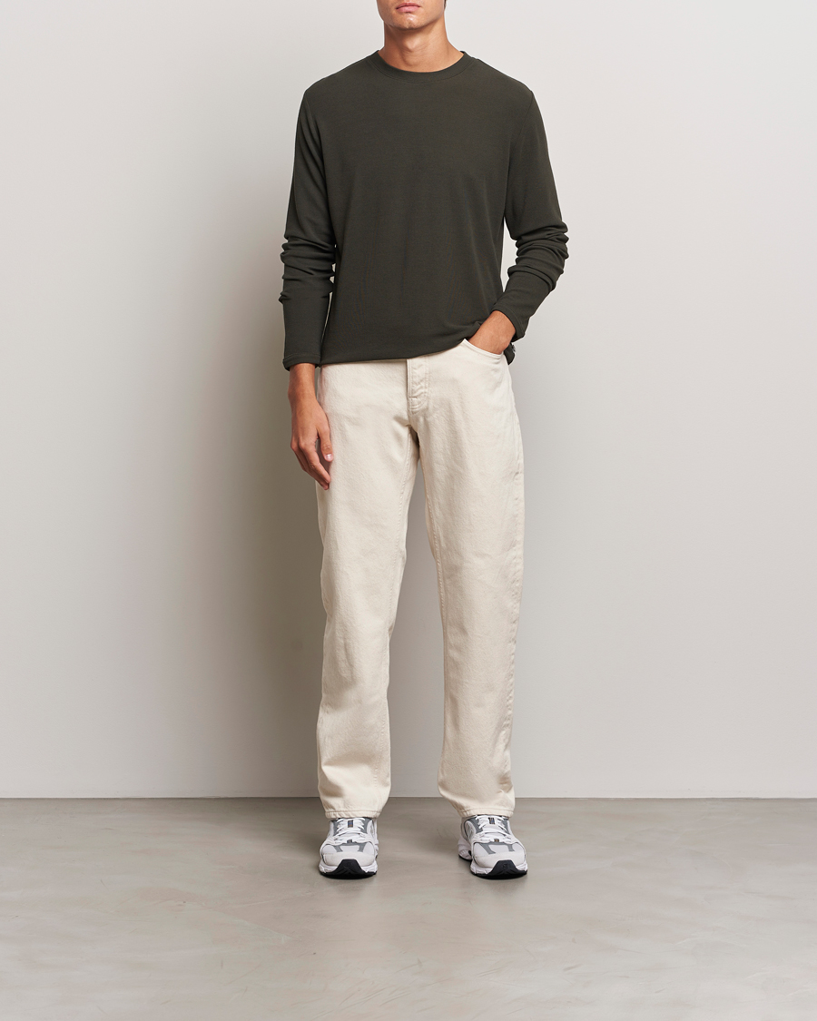 Men | Sweaters & Knitwear | NN07 | Clive Knitted Sweater Dark Army