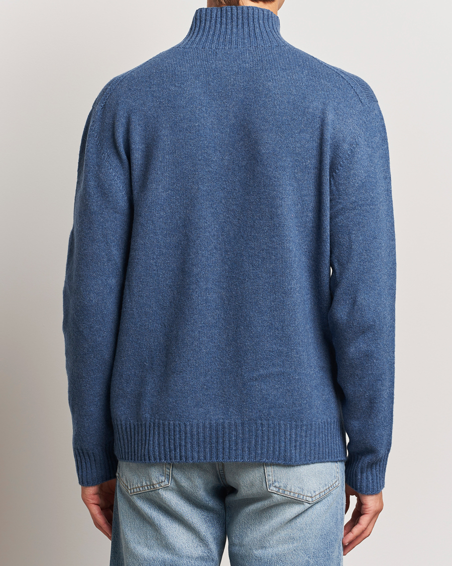 Men | Sweaters & Knitwear | NN07 | Clark Wool Knitted Polo Bering Sea