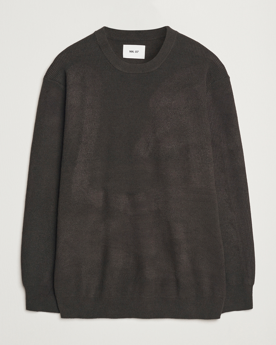Men | Sweaters & Knitwear | NN07 | Danny Knitted Sweater Dark Army