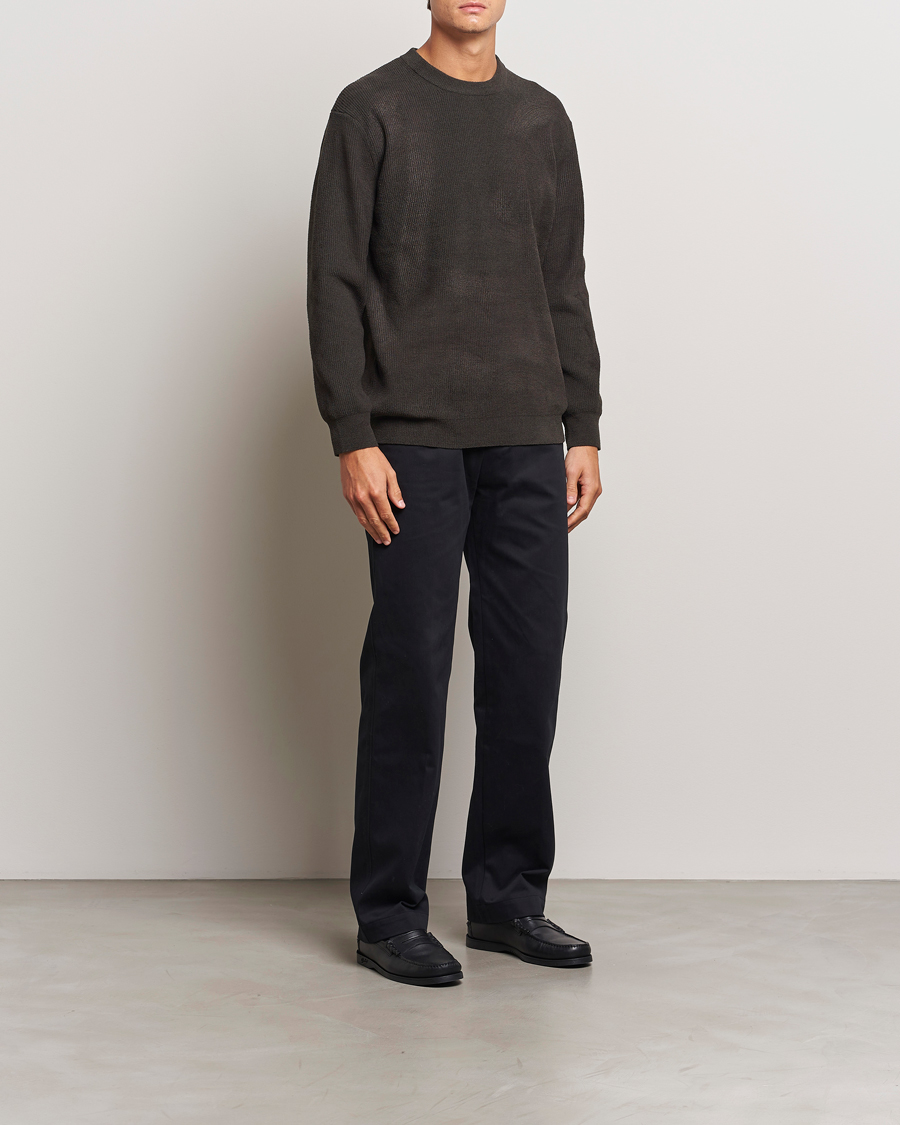 Men | Sweaters & Knitwear | NN07 | Danny Knitted Sweater Dark Army