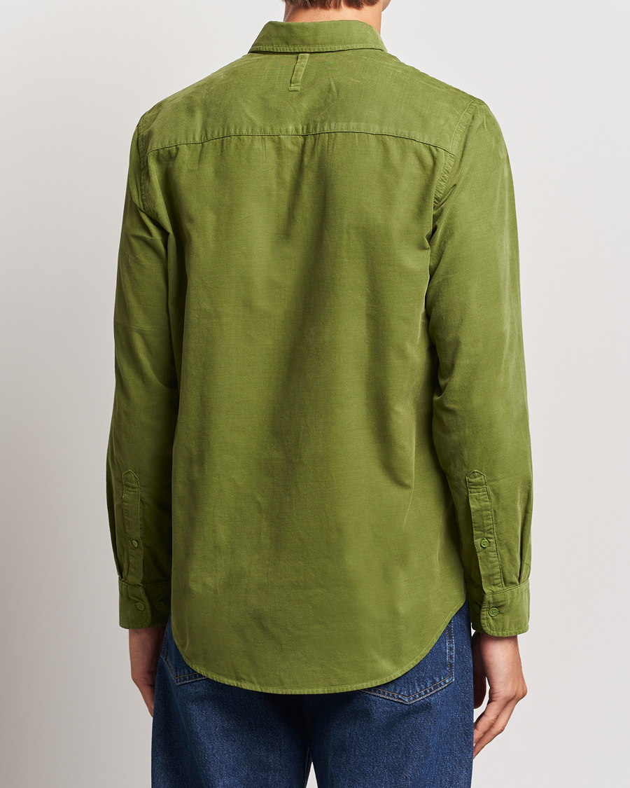 Men | Shirts | NN07 | Arne Baby Cord Shirt Cedar Green