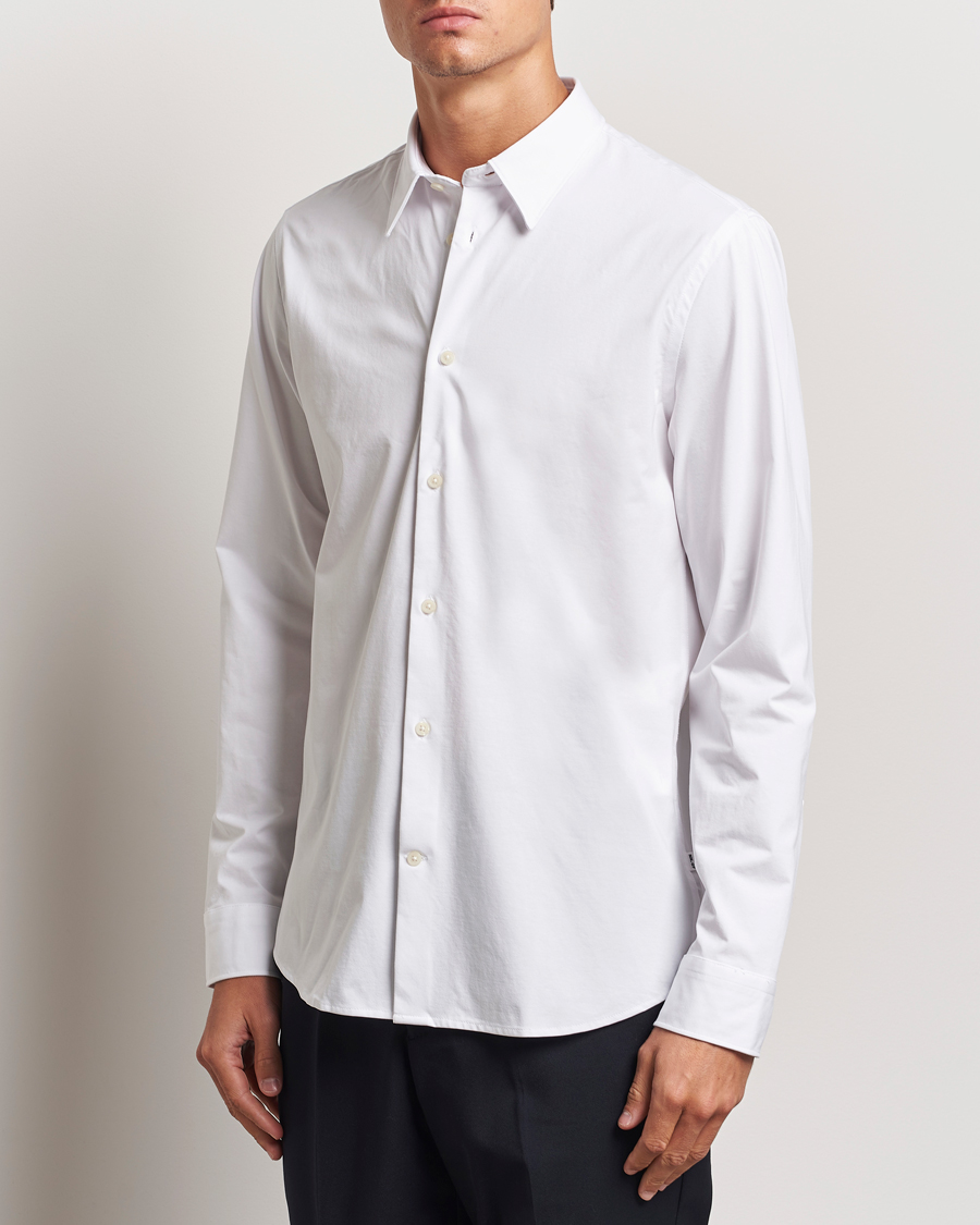 Men | Shirts | NN07 | Elian Mercerized Cotton Shirt White