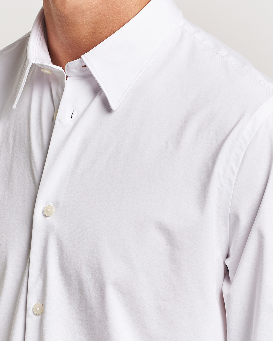 Men | Shirts | NN07 | Elian Mercerized Cotton Shirt White