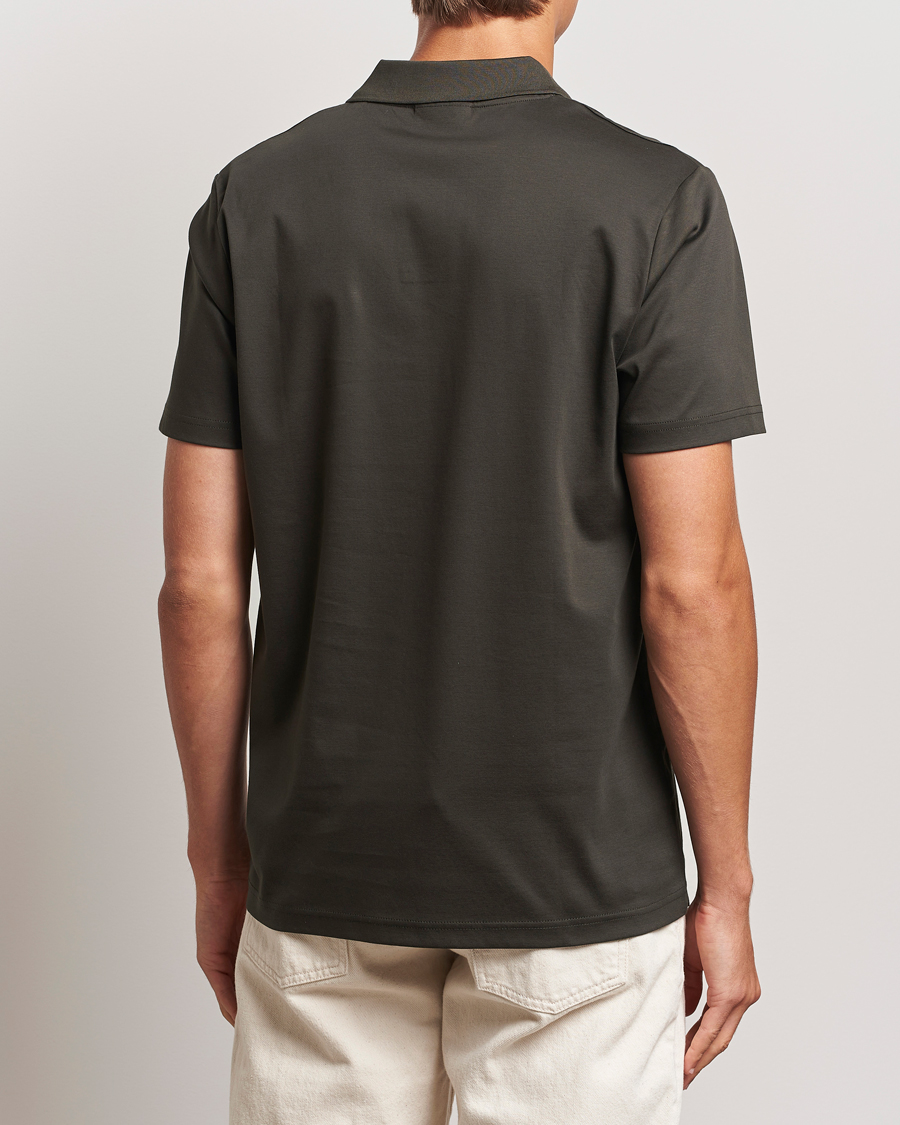 Men | Polo Shirts | NN07 | Paul Mercerized Polo Dark Army