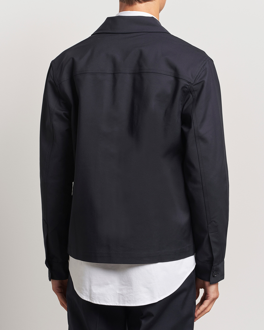 Men | Shirts | NN07 | Alban Overshirt Navy Blue