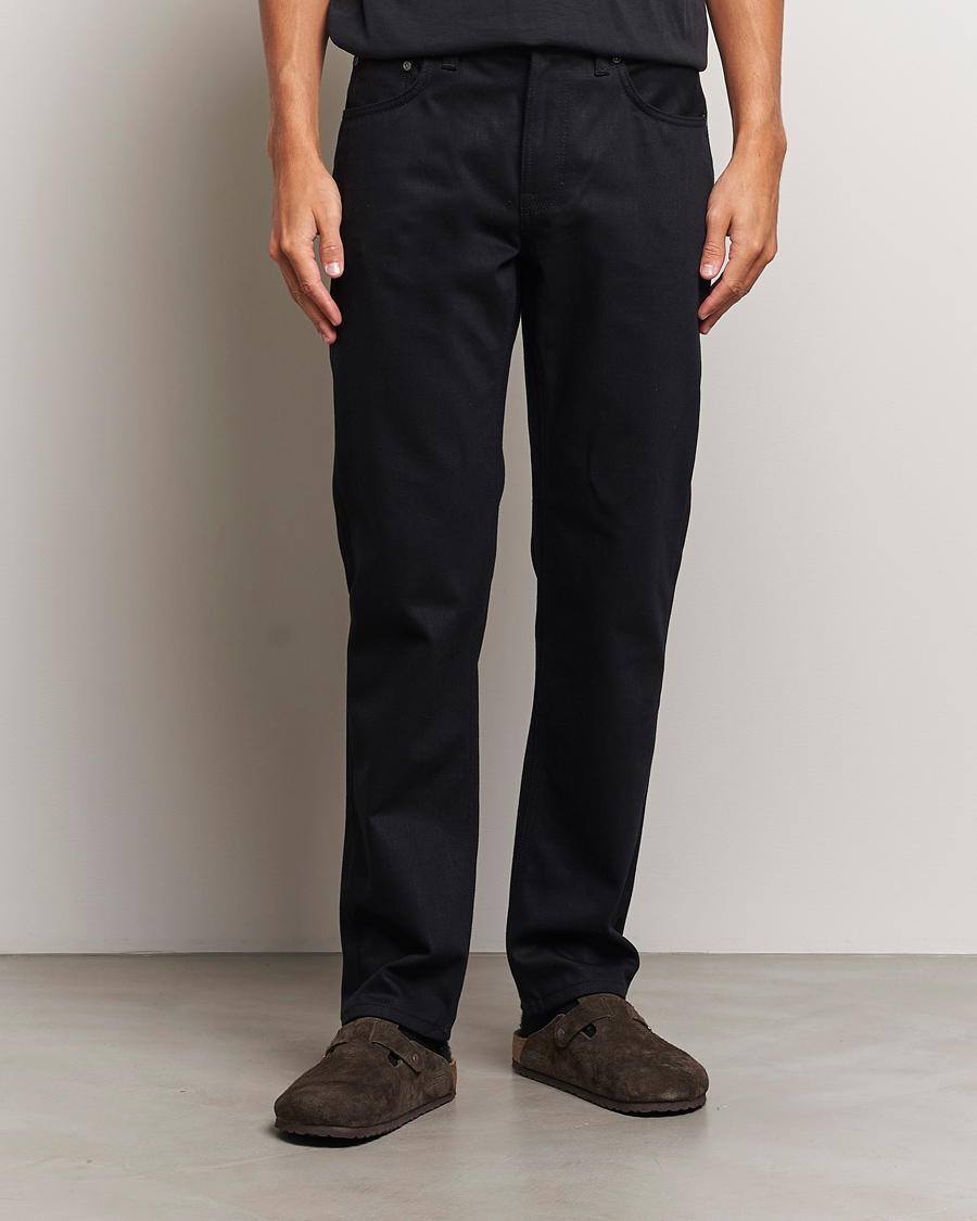 Men | Jeans | Nudie Jeans | Gritty Jackson Jeans Dry Ever Black