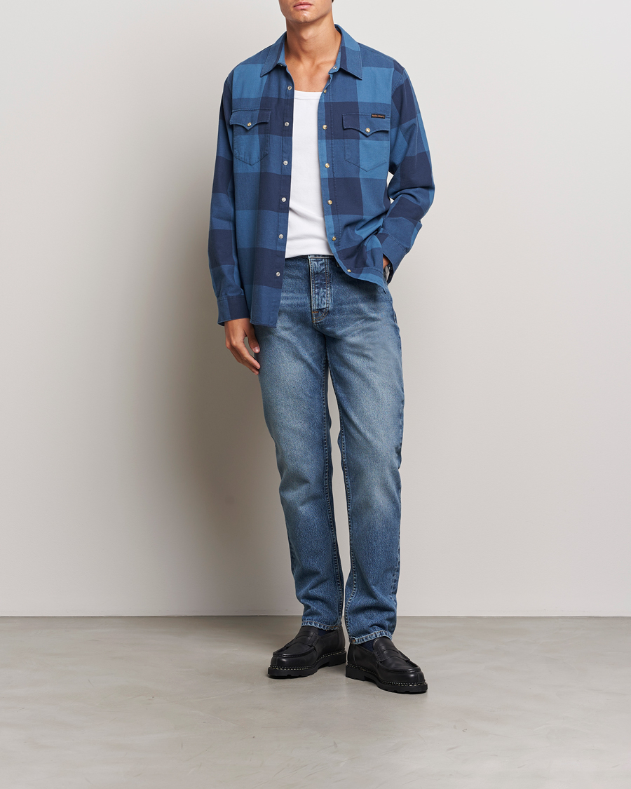 Men | Jeans | Nudie Jeans | Steady Eddie II Jeans Blue Haze