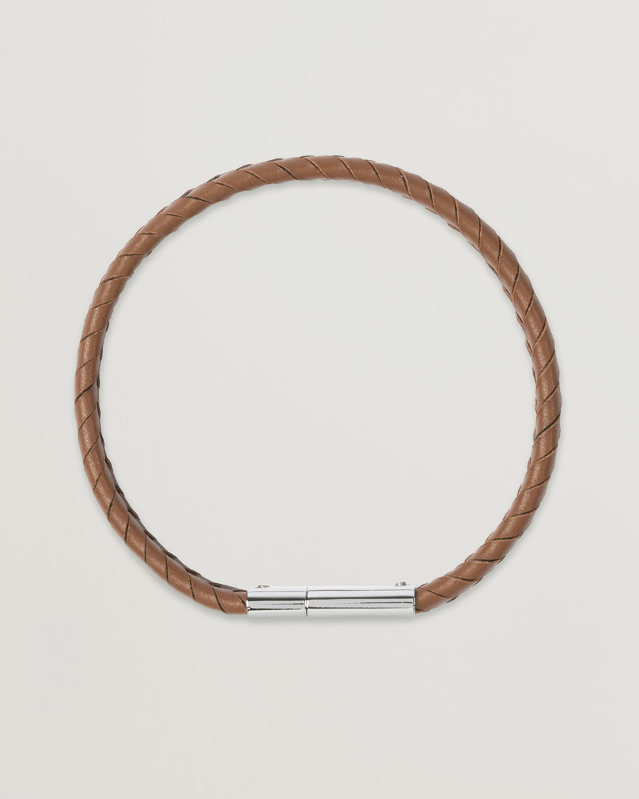 Men | Paul Smith Two Tone Leather Bracelet Brown | Paul Smith | Two Tone Leather Bracelet Brown
