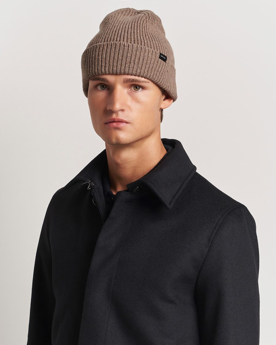 Men | Paul Smith Cashmere Beanie Brown | Paul Smith | Cashmere Beanie Brown
