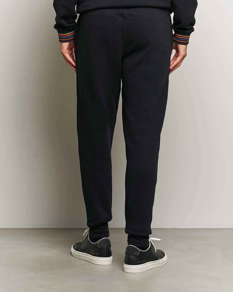 Men | Trousers | Paul Smith | Artist Rib Sweatpants Black