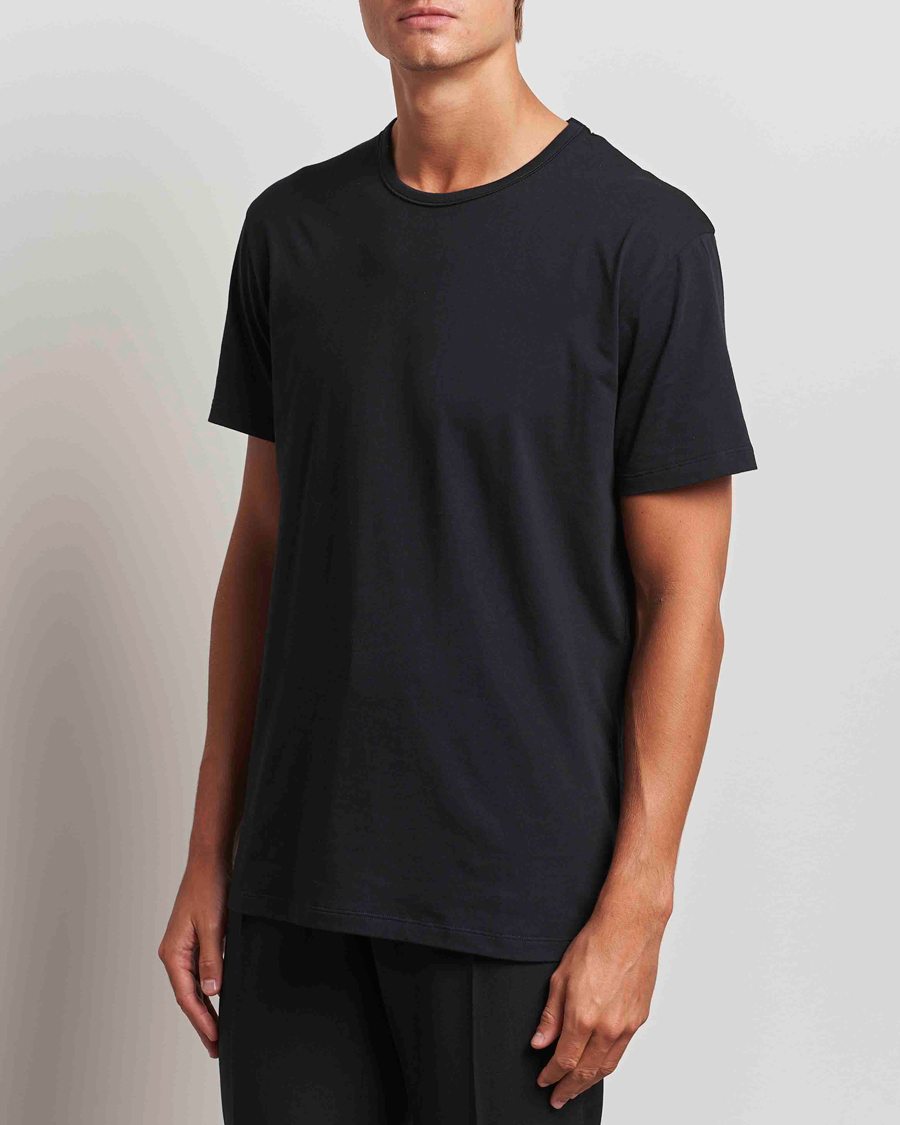 Men | T-Shirts | Paul Smith | Artist Rib Crew Neck T-Shirt Black