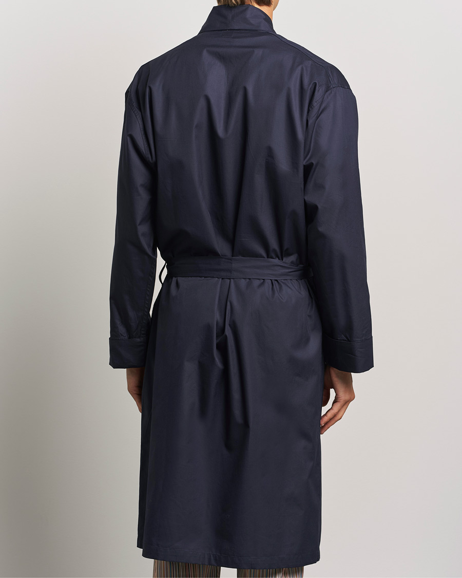 Men | Paul Smith Stripe Cotton Gown Navy | Paul Smith | Stripe Cotton Gown Navy