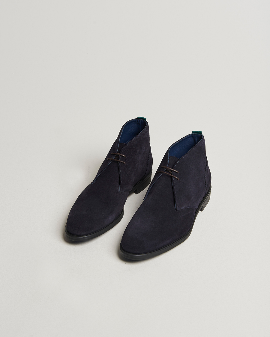 Men | PS Paul Smith Drummond Suede Chukka Boot Navy | PS Paul Smith | Drummond Suede Chukka Boot Navy