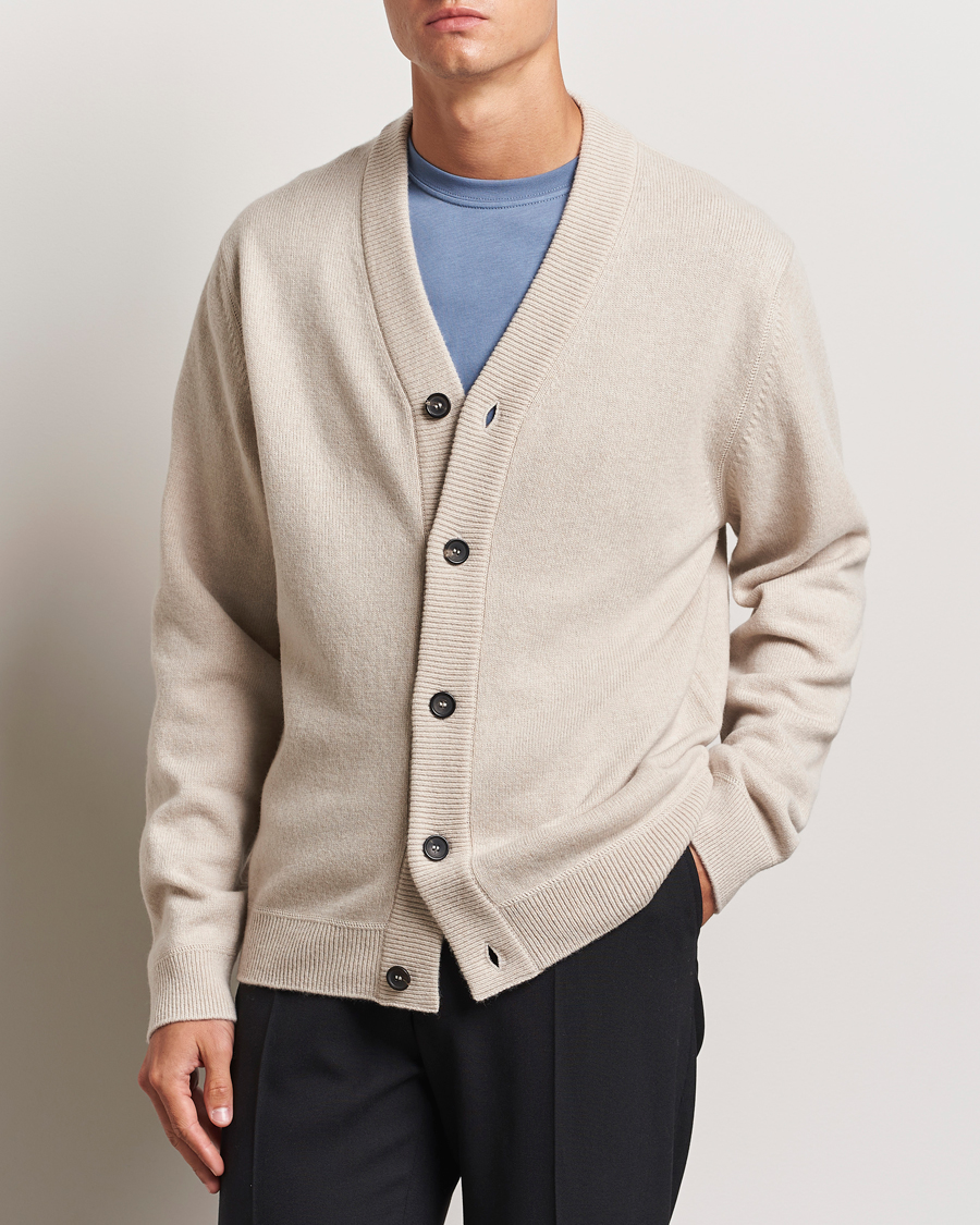 Men | Sweaters & Knitwear | PS Paul Smith | Merino Wool Cardigan Off White