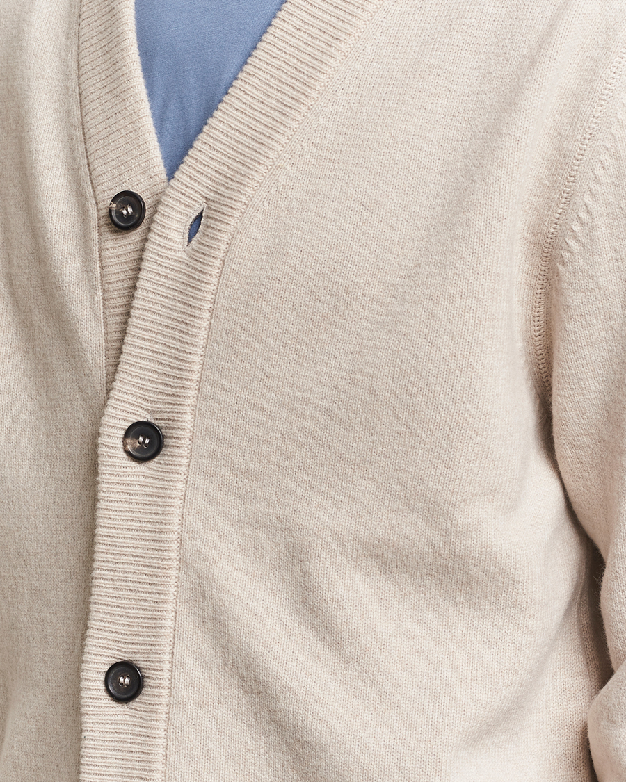 Men | Sweaters & Knitwear | PS Paul Smith | Merino Wool Cardigan Off White