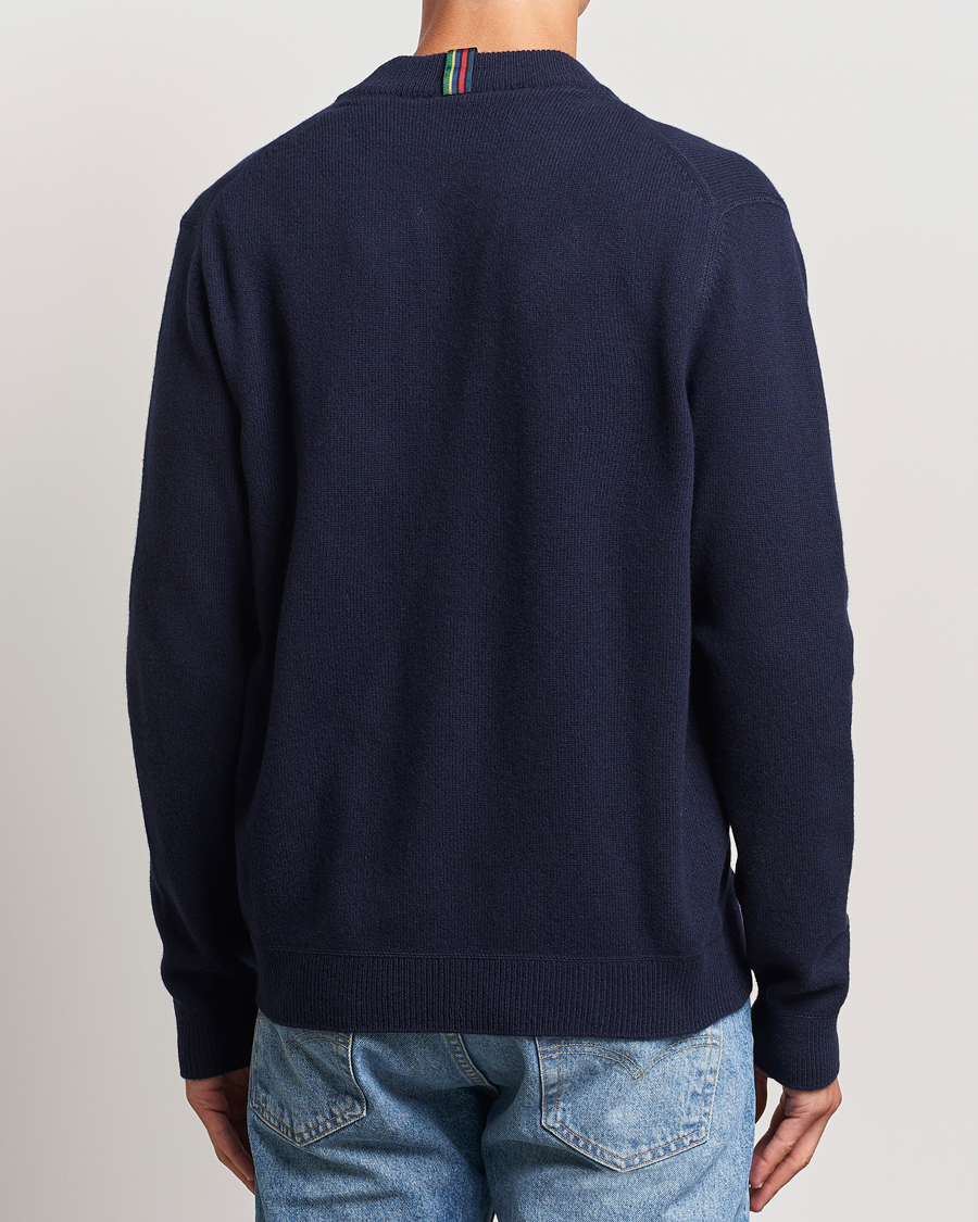 Men | Sweaters & Knitwear | PS Paul Smith | Merino Wool Cardigan Navy